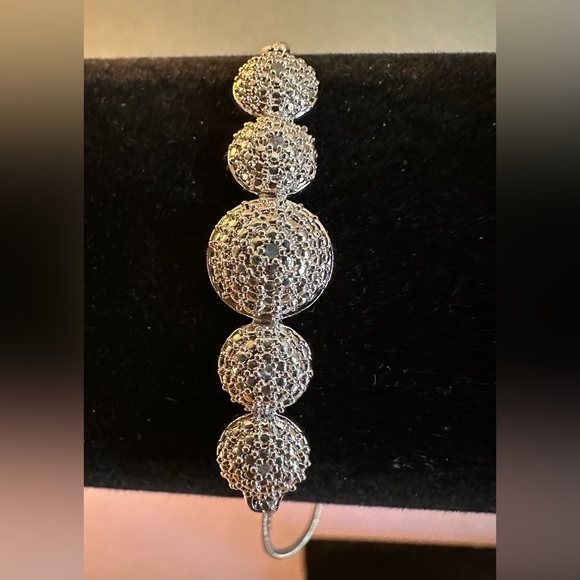 Silver Bolo Style Bracelet - Picture 3 of 8